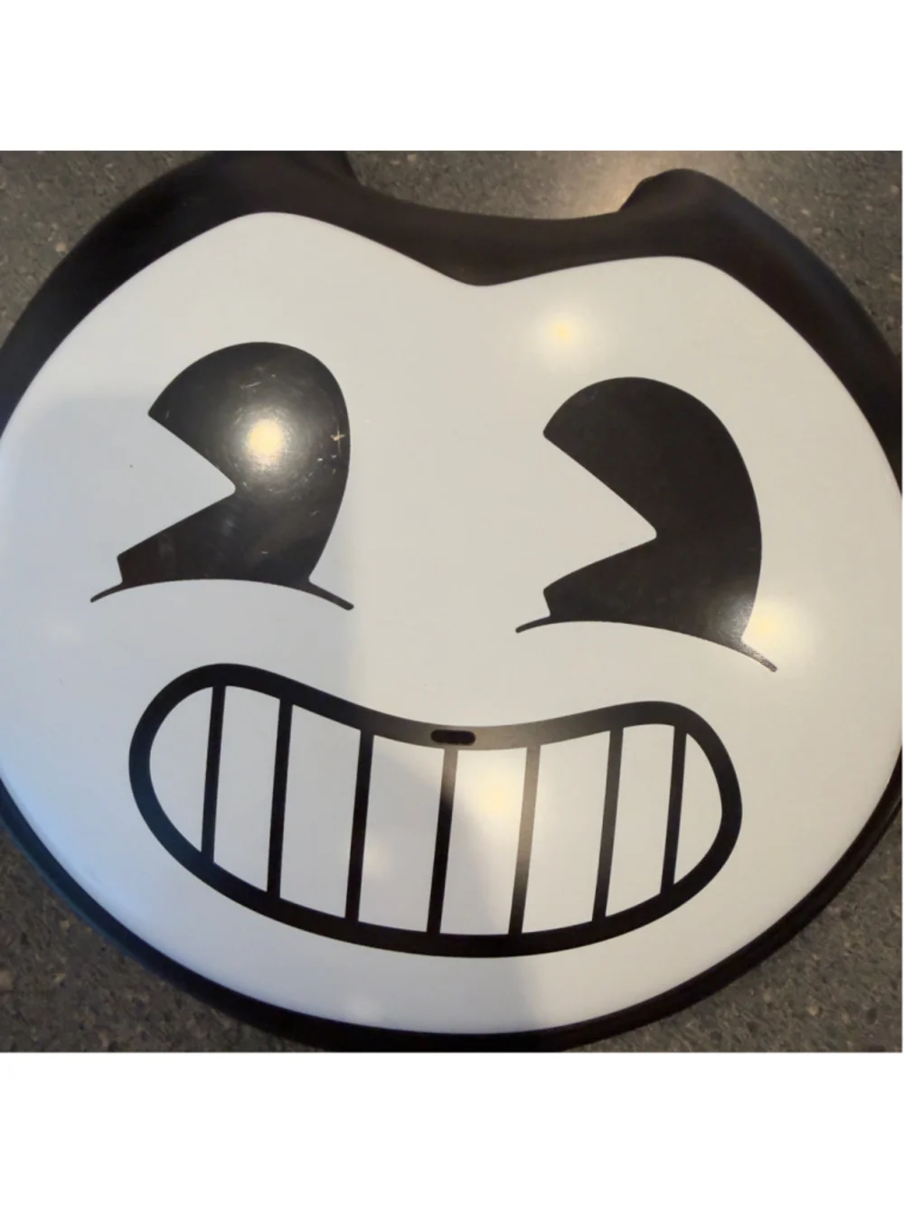 Bendy and the Ink Machine Adult Half Mask Cosplay Halloween Costume Accessory